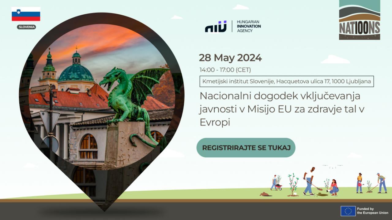 Nacionalni dogodek vključevanja javnosti v Misijo EU za zdravje tal v Evropi 