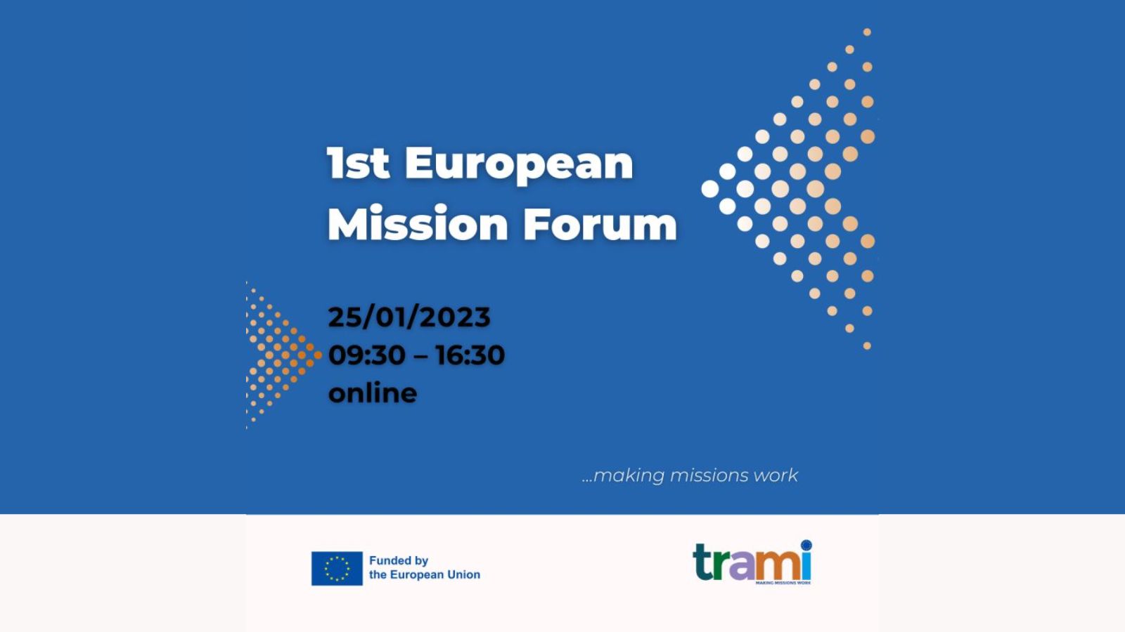 1st European Mission Forum