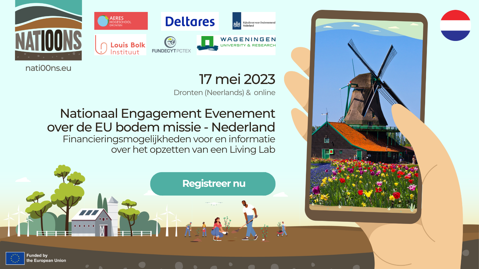 Nationaal Engagement Evenement over de EU bodem missie - Nederland