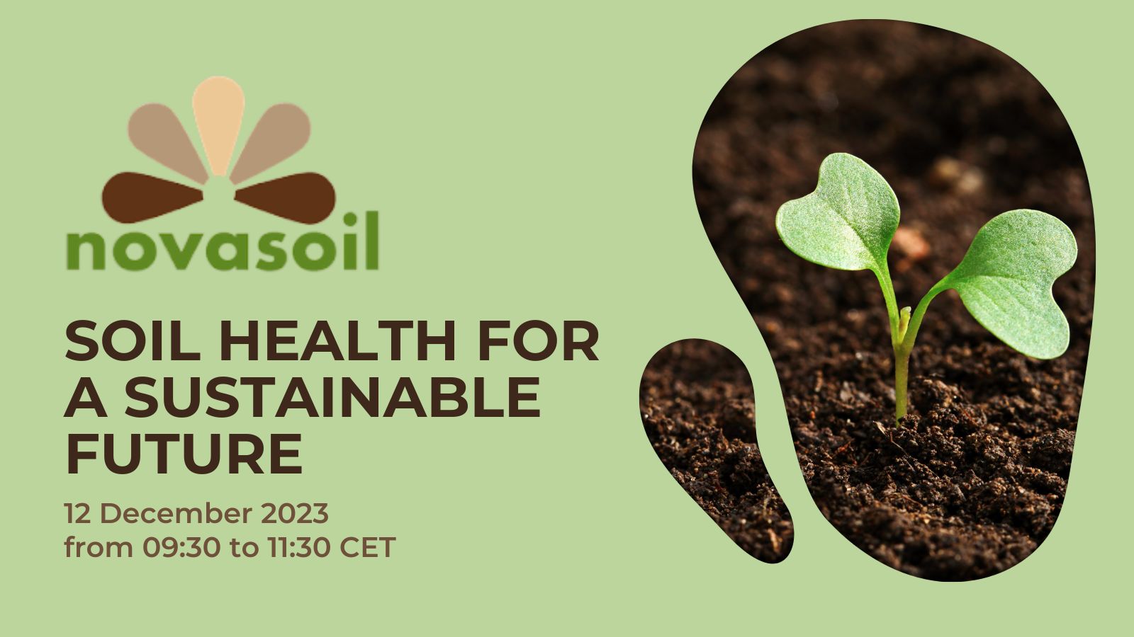 Soil Health for a Sustainable Future with NOVASOIL - banner