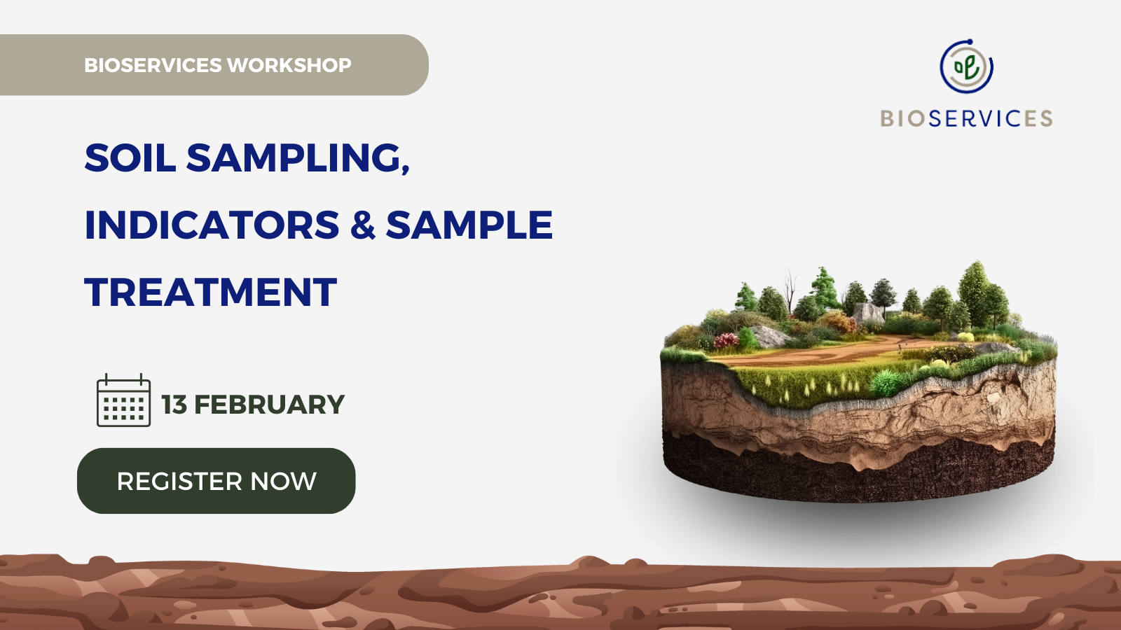 BIOservicES workshop: Soil sampling, indicators and sample treatment