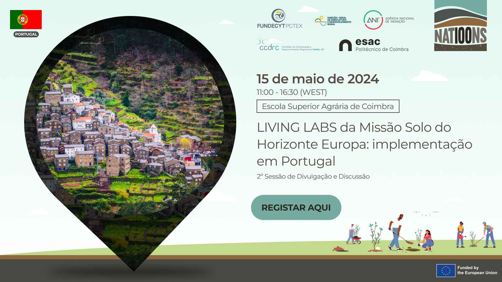 LIVING LABS da Missão Solo do Horizonte Europ