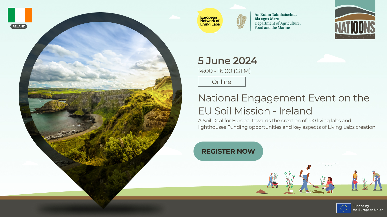 National Engagement Event on the EU Soil Mission - Ireland