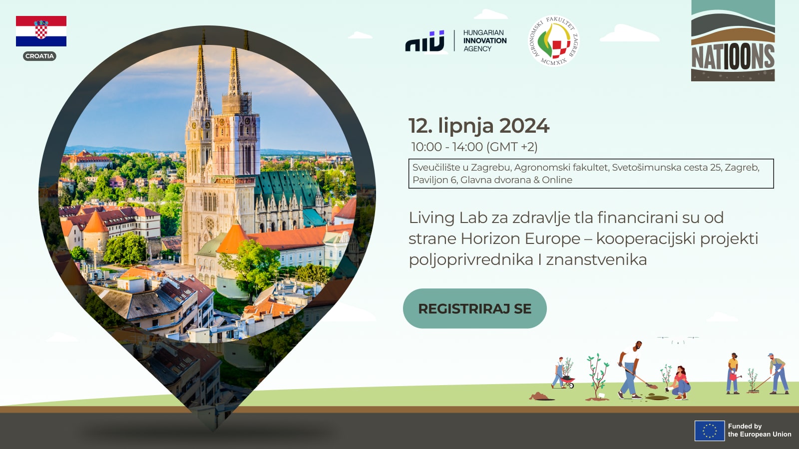 Living Lab za zdravlje tla financirani su od strane Horizon Europe – kooperacijski projekti poljoprivrednika I znanstvenika