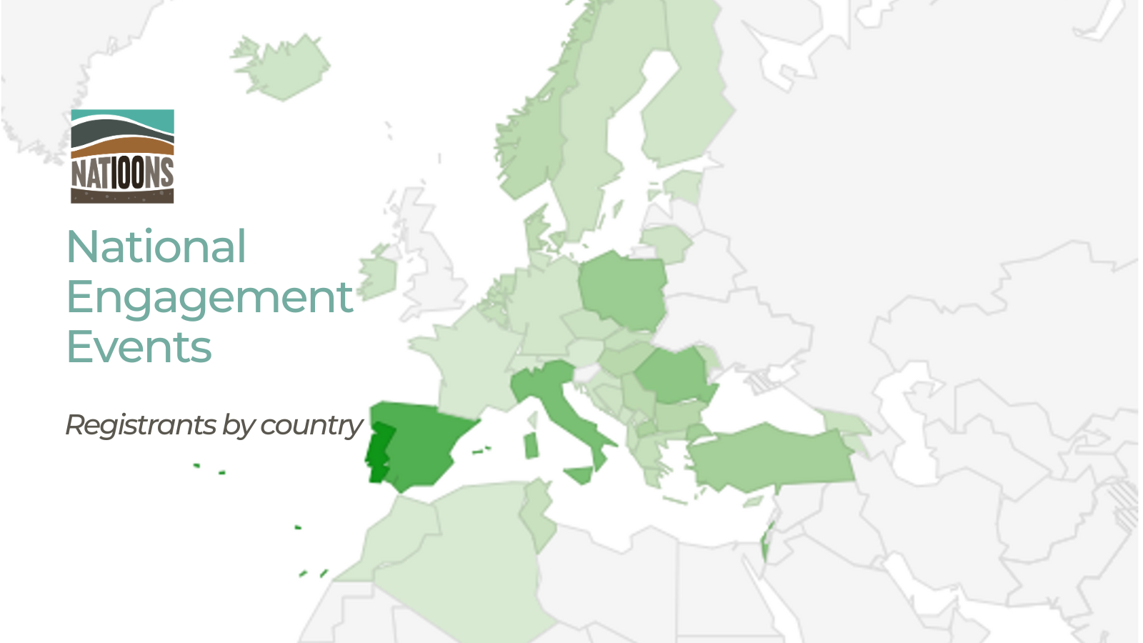 Branded figure 1 represents map of registrants by country/region