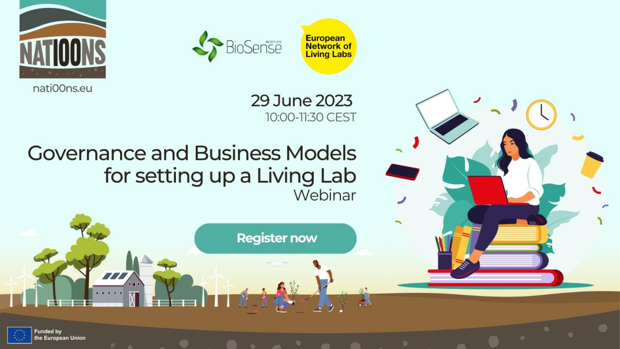Governance and Business Models for setting up a Living Lab