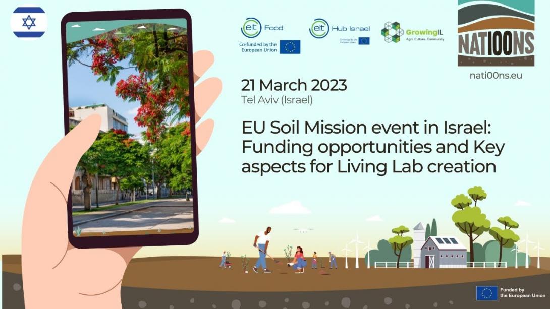 Embedded thumbnail for EU Soil Mission event in Israel: Funding opportunities and Key aspects for Living Lab creation